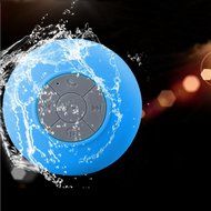 MACOX Bluetooth Speaker,Mini Sucker Bluetooth Speaker Waterproof, Wireless, Handsfree, with Suction Cup (Blue) N7