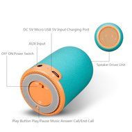 Bluetooth Speakers, Bienna Portable Wireless Mini Aux-in Speaker with Passive Subwoofer Enhanced Bass Stereo Sound... N22