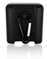 Riptide Outdoor Waterproof Bluetooth Speaker with Carabiner Loop (Gray) N5