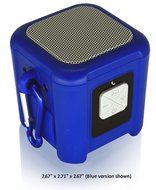 Riptide Outdoor Waterproof Bluetooth Speaker with Carabiner Loop (Gray) N8