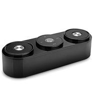 Wireless Bluetooth Speaker Dual Bass FM Radio 3D Surround Loudspeaker with Handsfree Call Voice Prompt TF Card... N3
