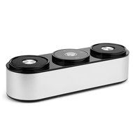 Wireless Bluetooth Speaker Dual Bass FM Radio 3D Surround Loudspeaker with Handsfree Call Voice Prompt TF Card... N5