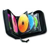 Case Logic CD/DVDW-92 100 Capacity Classic CD/DVD Wallet (Black) N6