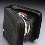 Case Logic CD/DVDW-92 100 Capacity Classic CD/DVD Wallet (Black) N18