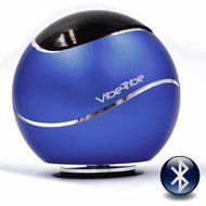 Vibe-Tribe Orbit Yale Blue: 15 Watt Bluetooth Vibration Speaker with Hands Free