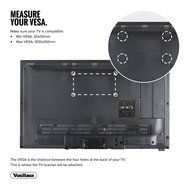 VonHaus Ultra Slim TV Wall Mount for 15-42 inch LCD LED 3D Plasma TVs Super Strong 88lbs Weight Capacity N6