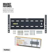 VonHaus Ultra Slim TV Wall Mount for 15-42 inch LCD LED 3D Plasma TVs Super Strong 88lbs Weight Capacity N8