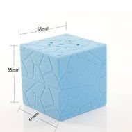 iManson Mini Multi-function Bluetooth Speaker Square Cube Shape Waterproof Shockproof with Strap for Outdoor Sports... N2