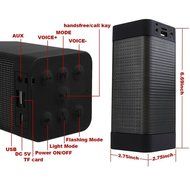 AGPtek Portable Wireless Bluetooth Speaker Stereo Speaker LED Display with 5 Hours Battery Life and Full, High-Def... N3