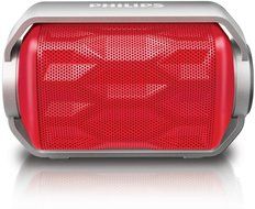 Philips BT2200B/27 Shoqbox Mini Rugged Compact Wireless Waterproof Outdoor or Shower Portable Bluetooth Speaker... N6