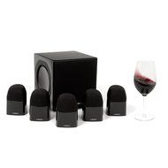 Mirage MX 5.1-Channel Miniature Home Theater Speaker System (Set of Six, Black) (Discontinued by Manufacturer) N3