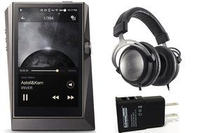 Astell&amp;Kern AK380 Ultimate High Fidelity Portable Music Player with AK-T5P Special Edition Balanced Headphones...