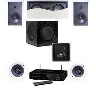 Klipsch R-1650-W In-Wall System #6-HK BDS-580BQ 5.1-3D Blu-ray Disc