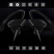 Bluetooth Headphones,HugeTree V4.1 In-Ear Wireless Stereo Noise Cancelling Headsets with Microphone,Sport Sweatproof... N4