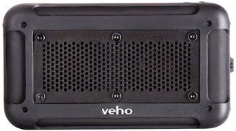 Veho VXS-001-BLK 360&deg; Vecto Wireless Water Resistant Outdoor Speaker with 6000mAh Powerbank, Microphone and MP3...