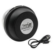 HyperPS - M-30 White - Bluetooth Mini Speaker with LED Night Light - Supporting Micro SD Card slots &amp; Microphone... N3