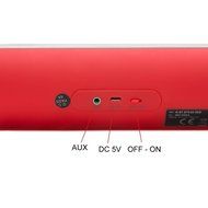 Syba Durable Portable Bluetooth Speaker w/ Auto Pairing- Red - SY-SPK23055 N50