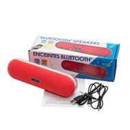 Syba Durable Portable Bluetooth Speaker w/ Auto Pairing- Red - SY-SPK23055 N51