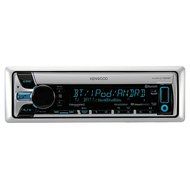 Kenwood KMR-D765BT Bluetooth CD MP3 USB AUX AM/FM Radio Marine Boat Stereo 6 X 6.5 Dual Cone Marine Speakers 4... N2