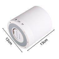 Portable Bluetooth Speaker Light Touch Lamp For iPhone Smart Phone TF Card Night Light Camping, Home, Office,... N5
