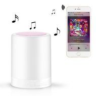 Portable Bluetooth Speaker Light Touch Lamp For iPhone Smart Phone TF Card Night Light Camping, Home, Office,... N8
