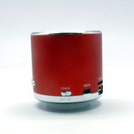 Wine Red Color Kaidaer Portable Speaker Music Player Supporting TF/Micro SD Card w/ FM Radio Function for PC Tablet... N3