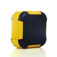 Beyondteck Fire-fly Colorful LED Lights Pulse Wireless Portable Rechargeable Bluetooth Speaker with Carabiner