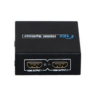 REDGO 1080P HDMI Male to 2 HDMI Female 1 in 2 out Splitter Black Cable Adapter Converter N5