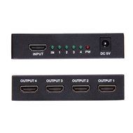 REDGO 1080P HDMI Male to 2 HDMI Female 1 in 2 out Splitter Black Cable Adapter Converter N11