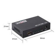 REDGO 1080P HDMI Male to 2 HDMI Female 1 in 2 out Splitter Black Cable Adapter Converter N13