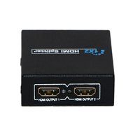 REDGO 1080P HDMI Male to 2 HDMI Female 1 in 2 out Splitter Black Cable Adapter Converter N17
