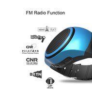 Aolyty Mini Multifunctional Wireless Bluetooth Sports Portable Outdoor Smart Music Anti-lost Watch Speaker,TF... N5