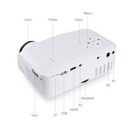 Portable Pocket Projector LED Projector 640480 1080P USB/AV/HDMI/VGA/mini SD card Interface Multimedia Video Games... N4