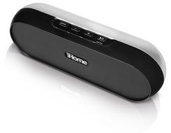 iHome iDM12BX Bluetooth Wireless Speaker (Black) (Discontinued by Manufacturer)