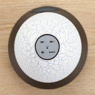 Aolyty Portable Wireless Blutooth Stereo Speaker with Colorful LED Night Light Rechargeable Battery FM Radio AUX... N3
