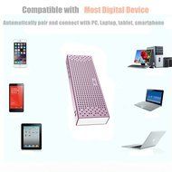Uchoir Portable Bluetooth Speakers, Rectangular Outdoor Wireless Superior Sound Speakers with 3.5mm Aux-in and... N9