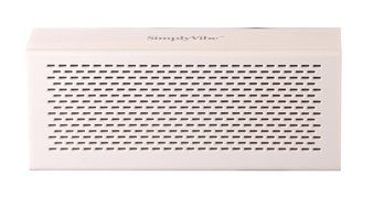 SimplyVibe V5-BT1-White Wireless Bluetooth Speakers with Built in 18 Hour Battery Hands-Free Speakerphone (White) N2