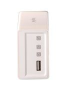 SimplyVibe V5-BT1-White Wireless Bluetooth Speakers with Built in 18 Hour Battery Hands-Free Speakerphone (White) N3