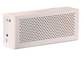 SimplyVibe V5-BT1-White Wireless Bluetooth Speakers with Built in 18 Hour Battery Hands-Free Speakerphone (White) N4