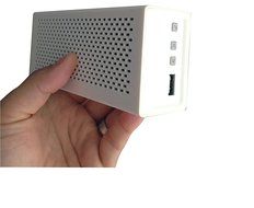 SimplyVibe V5-BT1-White Wireless Bluetooth Speakers with Built in 18 Hour Battery Hands-Free Speakerphone (White) N5