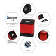 CinDier Ultra Portable Wireless Bluetooth Speaker V3.0 With 5w HiFi Strong Stereo Speaker For Iphone,Ipad,Samsung... N13