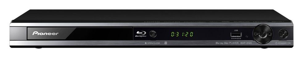 Pioneer Blu-ray Disc Player BDP-3120-K