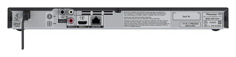 Pioneer Blu-ray Disc Player BDP-3120-K N3