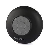 SainSonic SS1 Waterproof Wireless Bluetooth Shower Car Suction Speaker Black