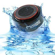 Noize Portable Bluetooth Waterproof Shower Wireless Speaker-Gold N5