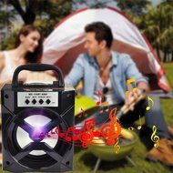 Outdoor Portable Bluetooth Speaker ,Oenbopo Home Square Stereo Music Portable Wireless Bluetooth Speaker with... N6