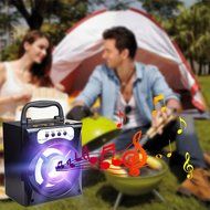 Outdoor Portable Bluetooth Speaker ,Oenbopo Home Square Stereo Music Portable Wireless Bluetooth Speaker with... N22