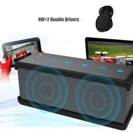 Vomercy Stereo Sound Bluetooth Speaker TF Card AUX Play N6