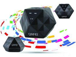 ORFEI Crystal Classic Portable Wireless Bluetooth Speaker with Long Hours Battery Life and Full, High-def Sound... N4