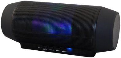 QFX BT-44 Portable Bluetooth Speaker with Microphone (Black)